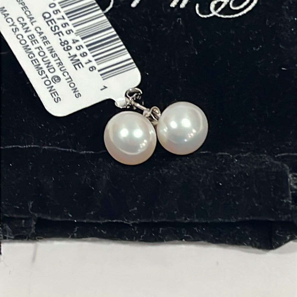 8-9 mm Cultured Pearl Stud Earrings